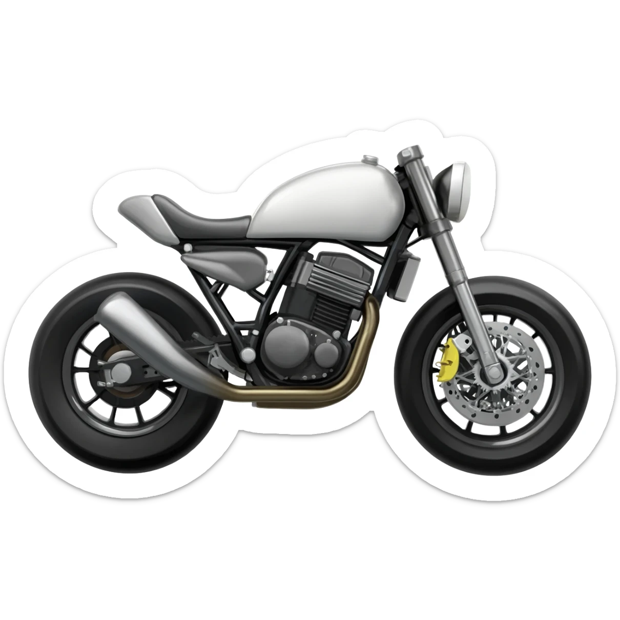 Bullet bike sticker