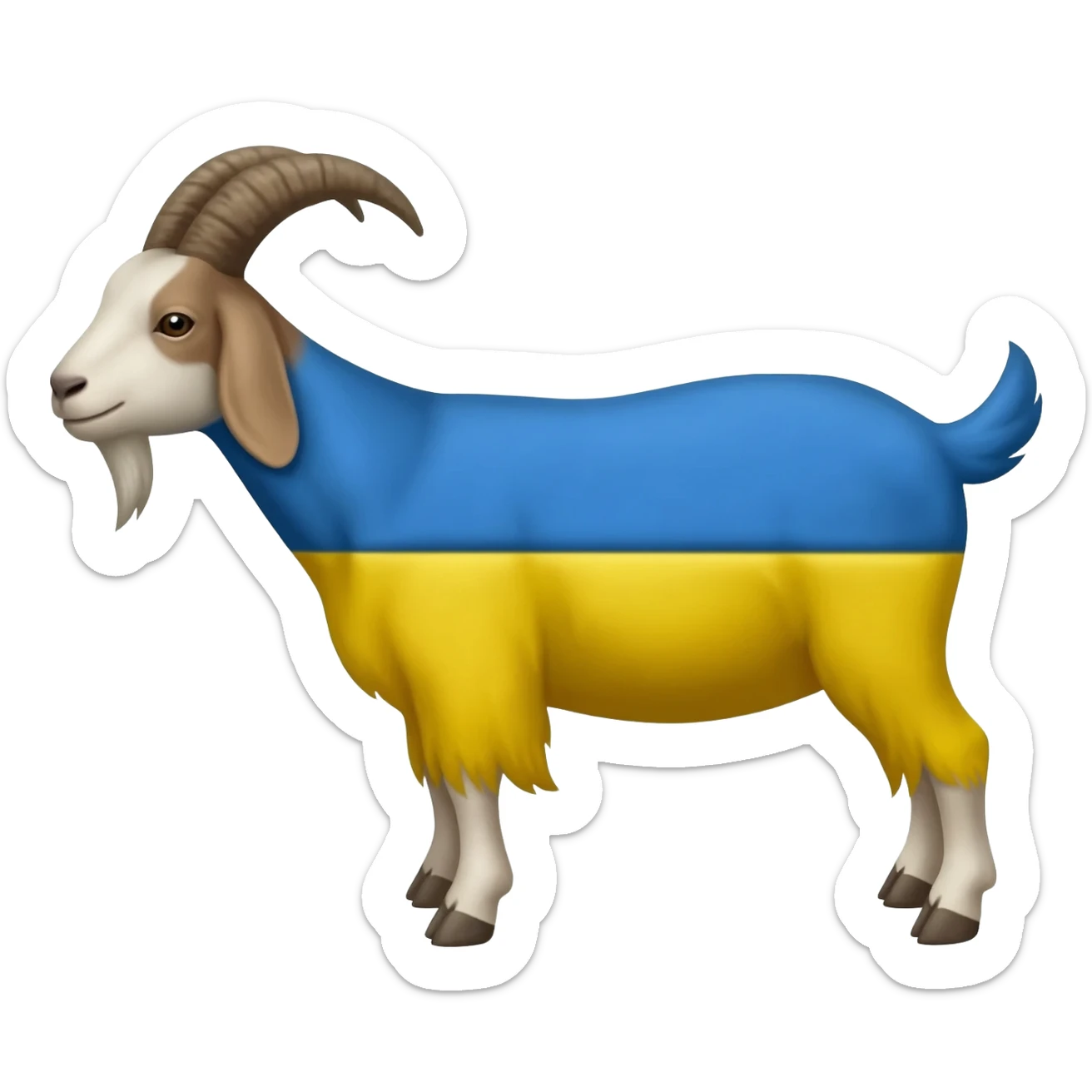UKRAINIAN GOAT sticker