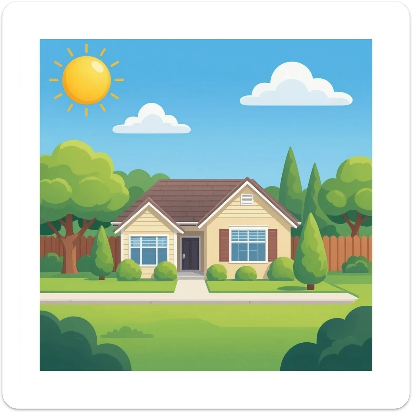 harmony home sticker