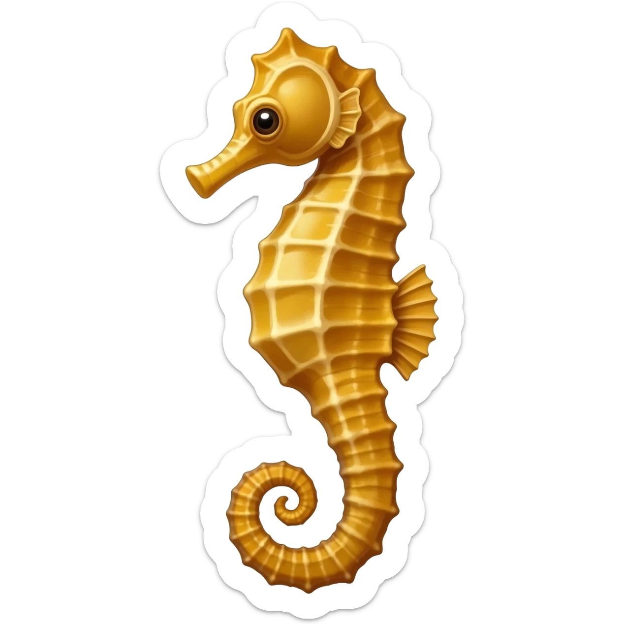 морской конёк sticker