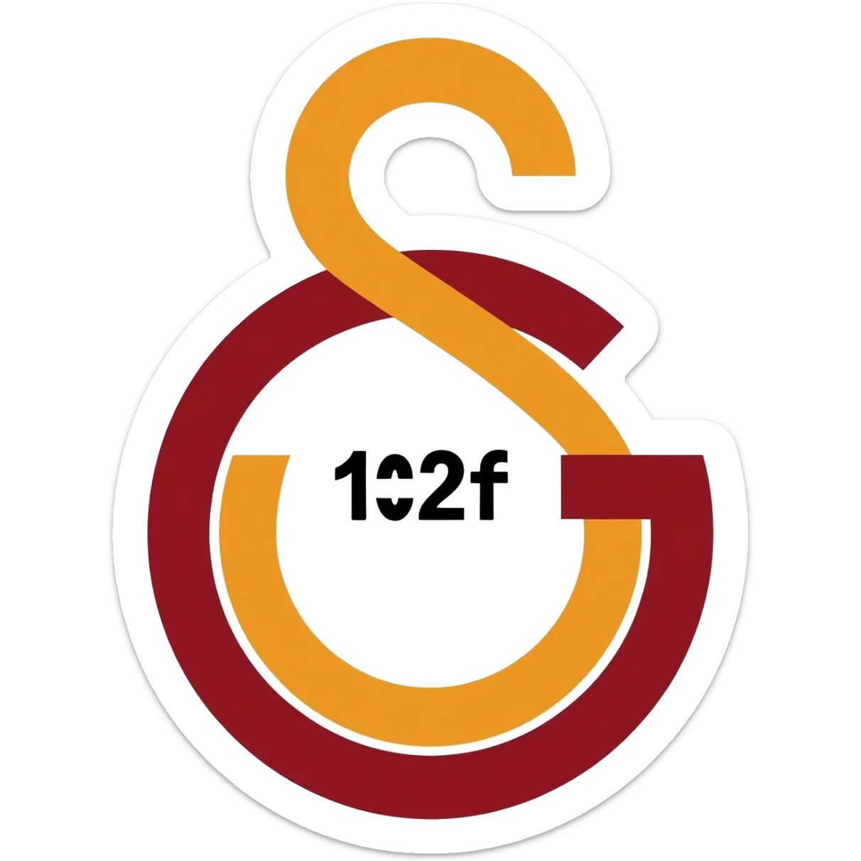 Galatasaray logo sticker