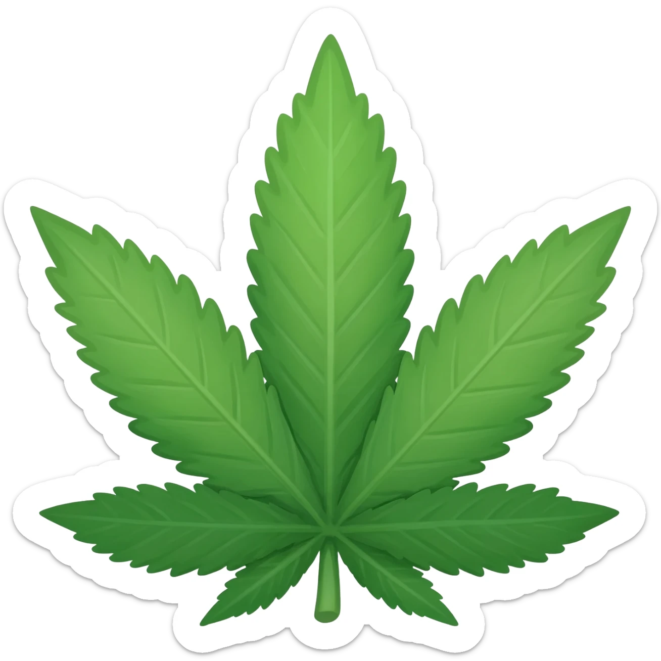 Weed princess sticker