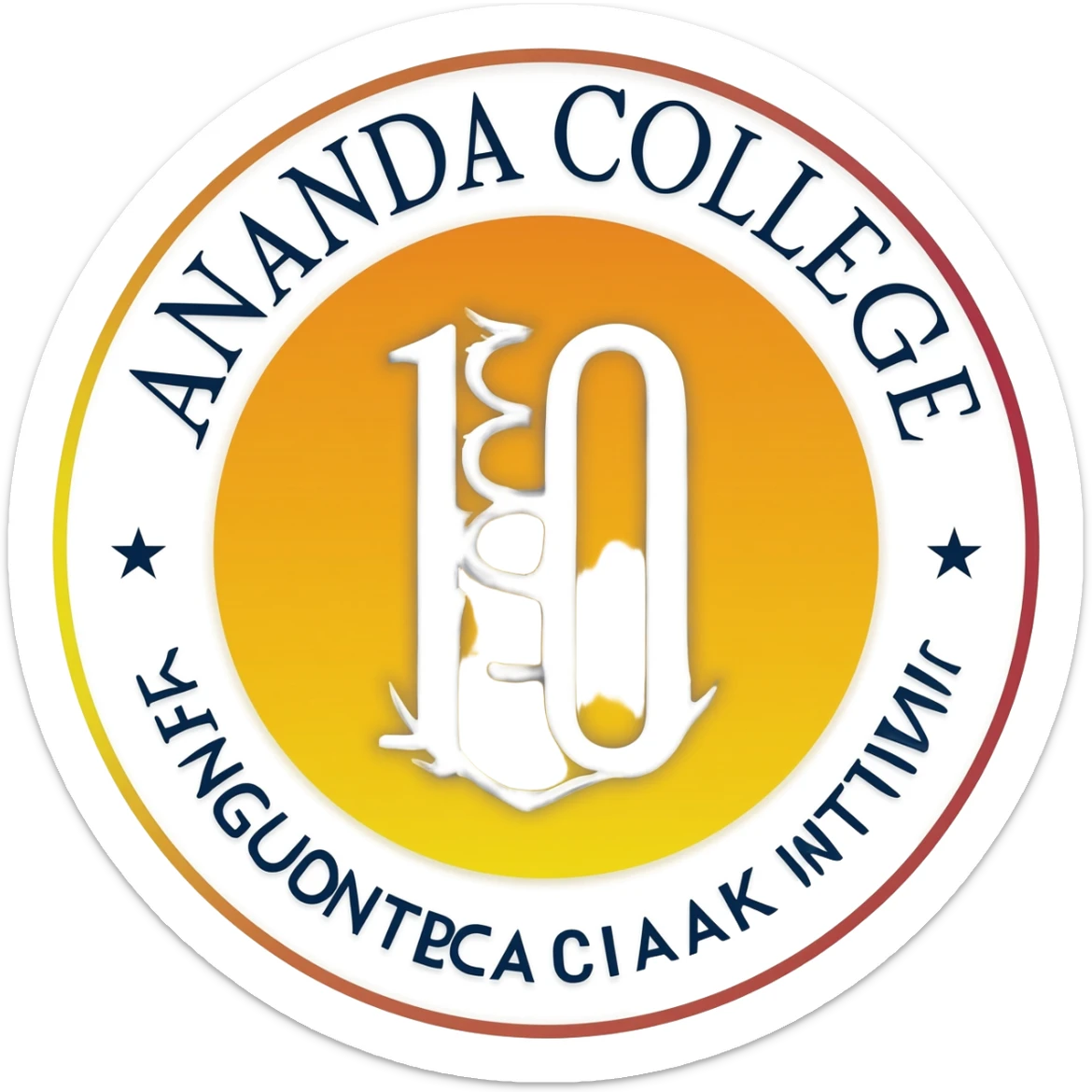 Ananda college colombo 10 logo sticker