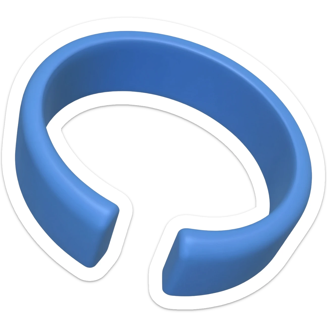 Blue Bracelete sticker