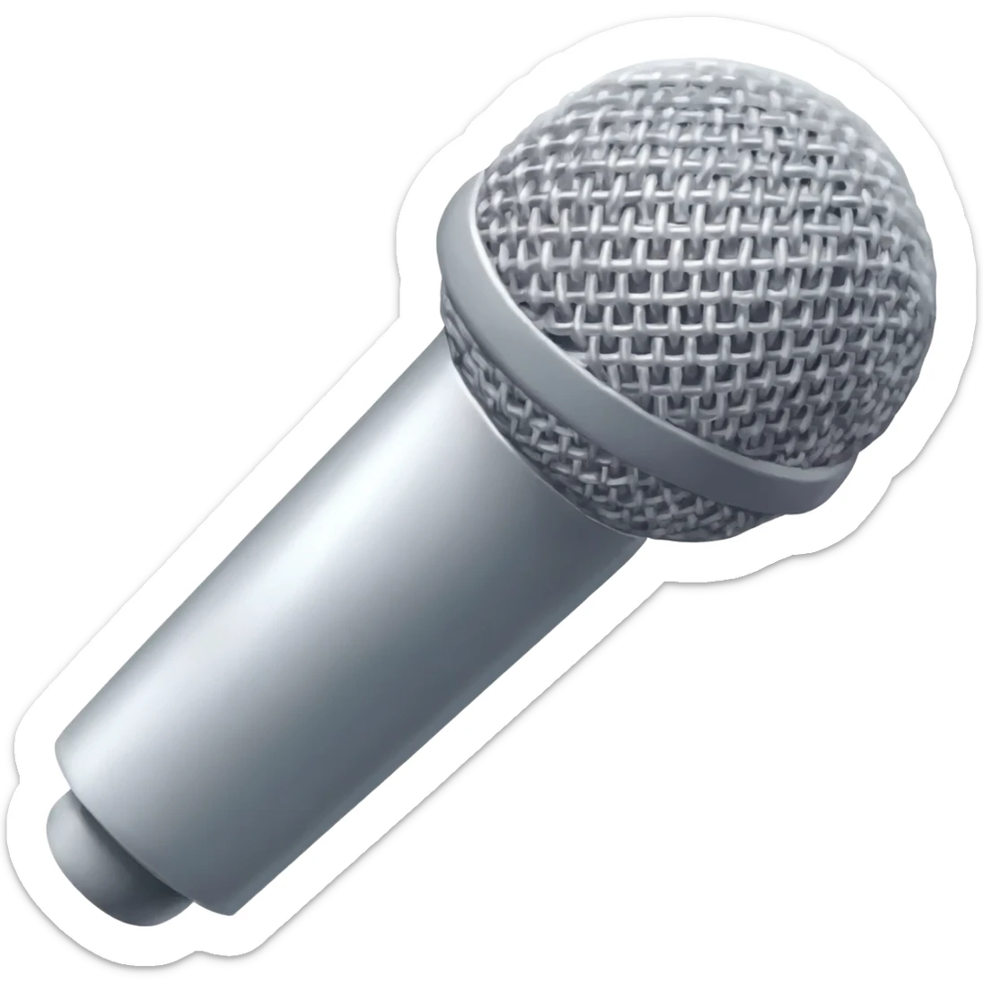 unicorn microphone sticker