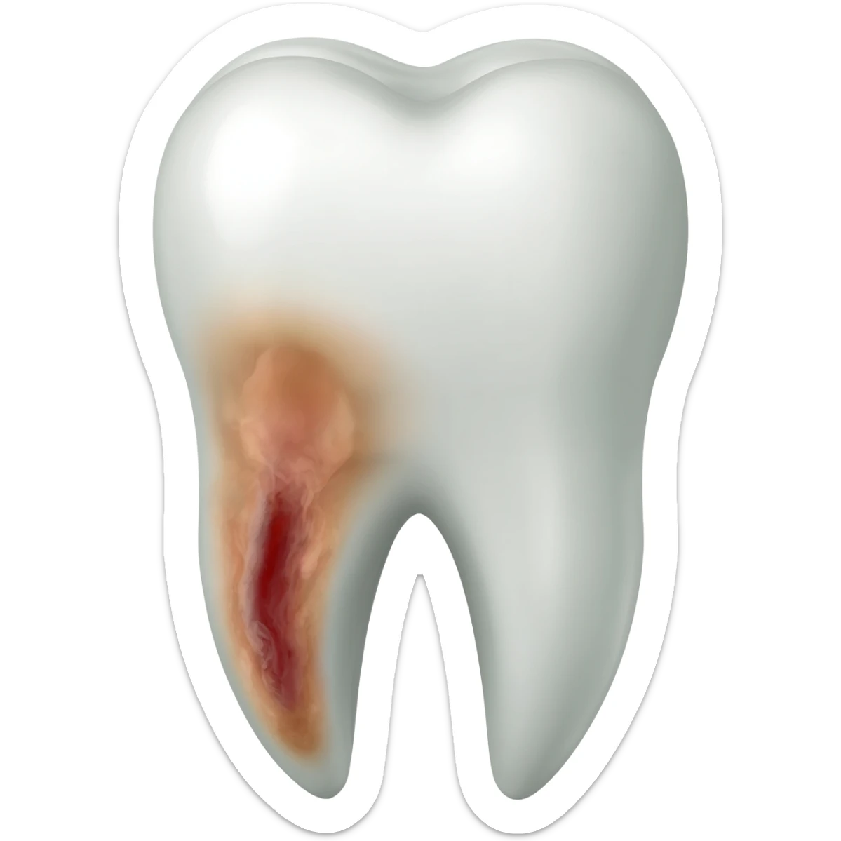dental abscess sticker
