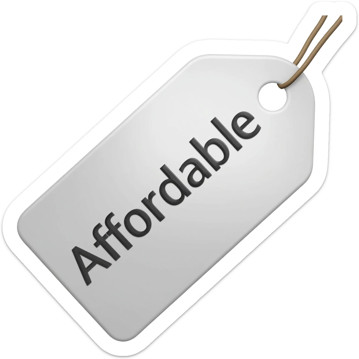 precios accesibles sticker