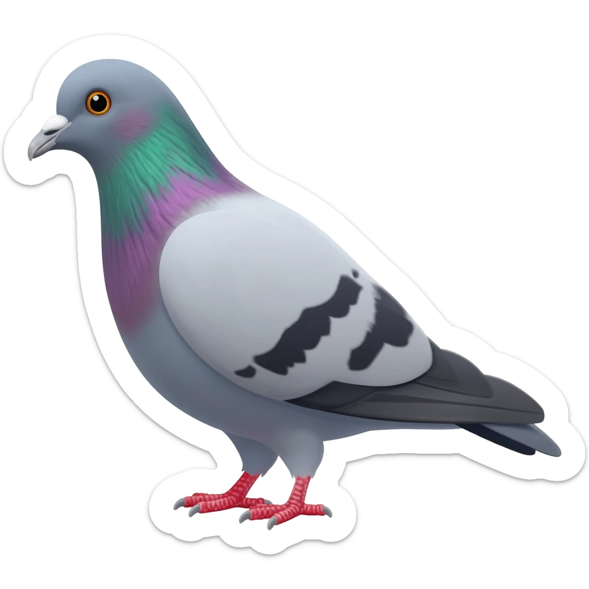 Carrier Pigeon sticker