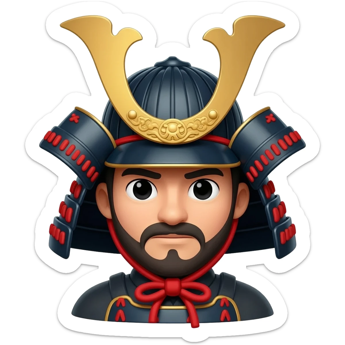 samurai sticker