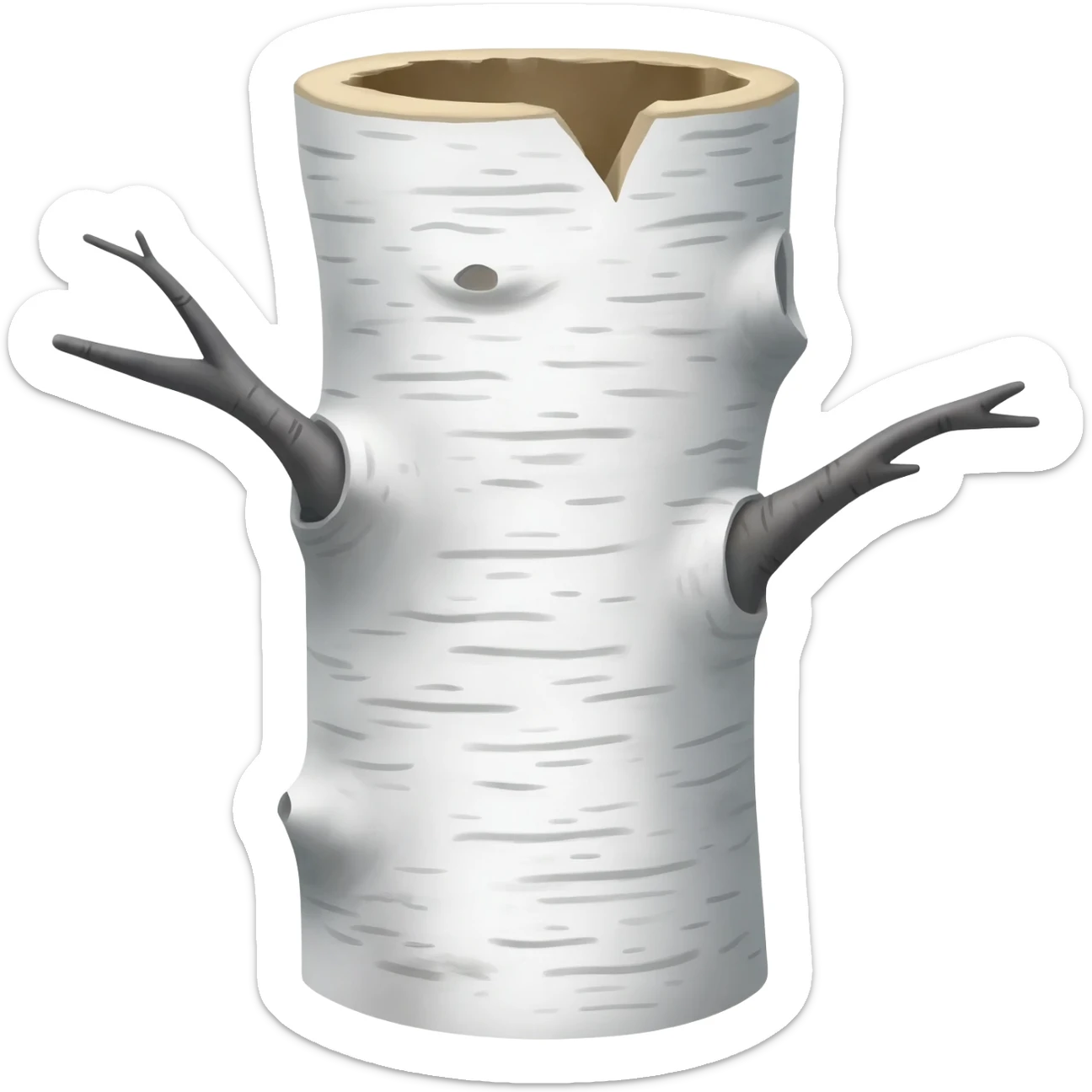 БАБОЧКА БЕЛАЯ sticker