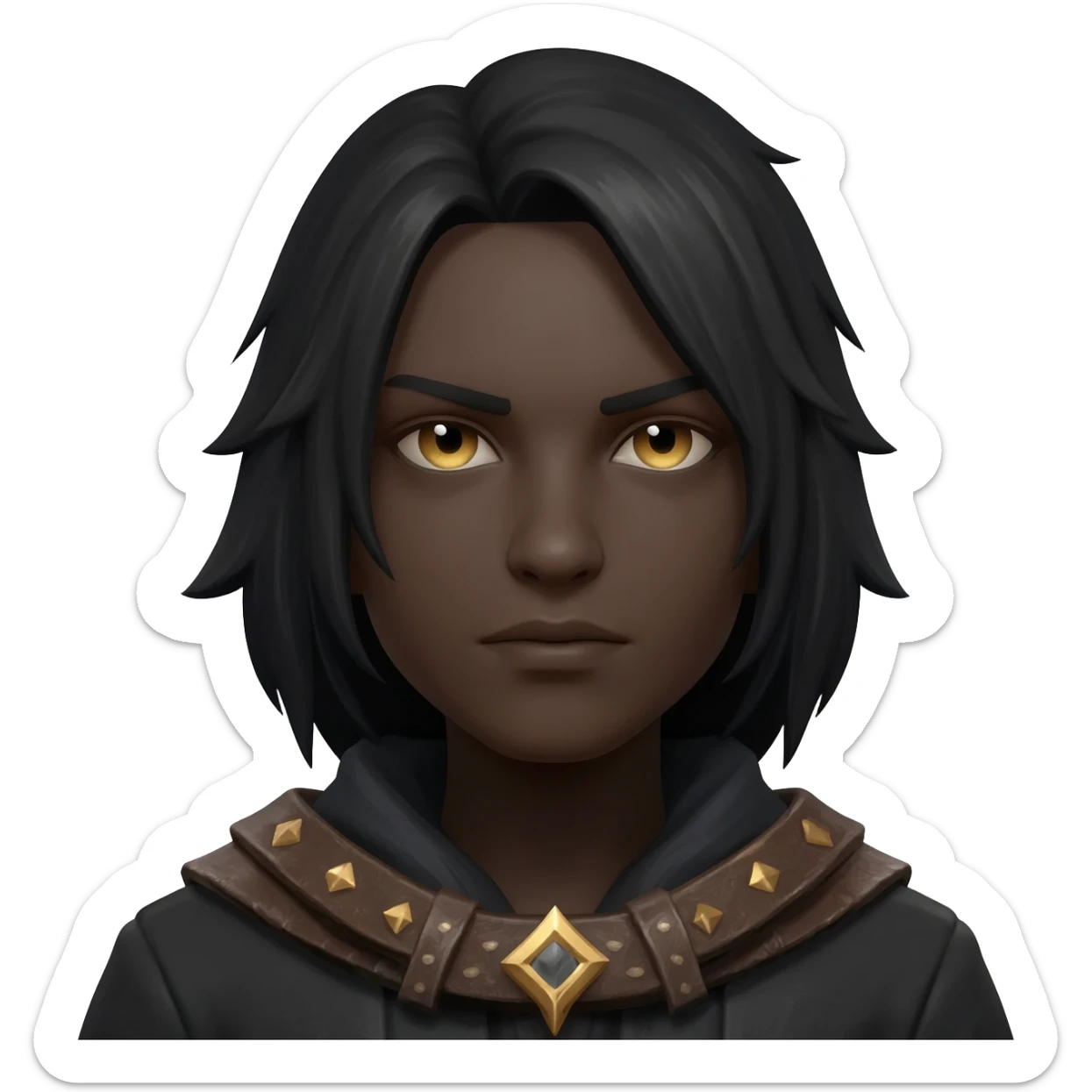 black spirit black desert online sticker