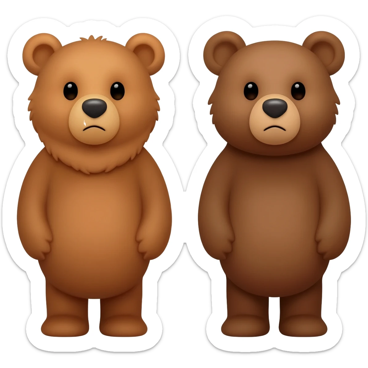 Goldilocks and the2 bears sticker