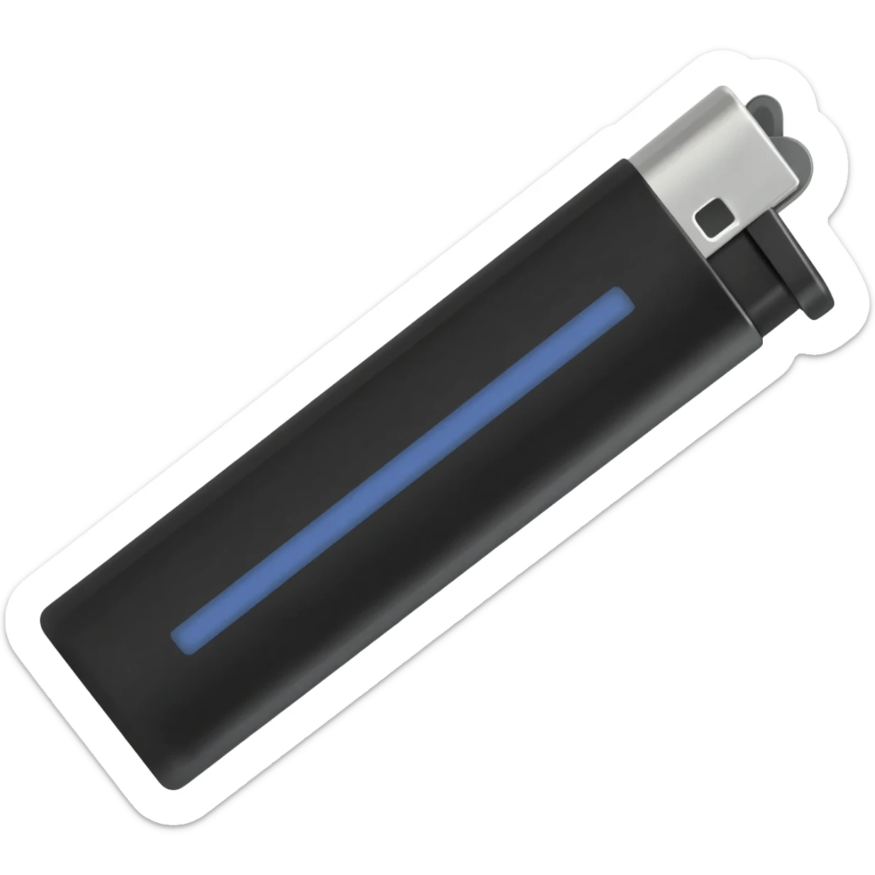 Bic torch lighter sticker