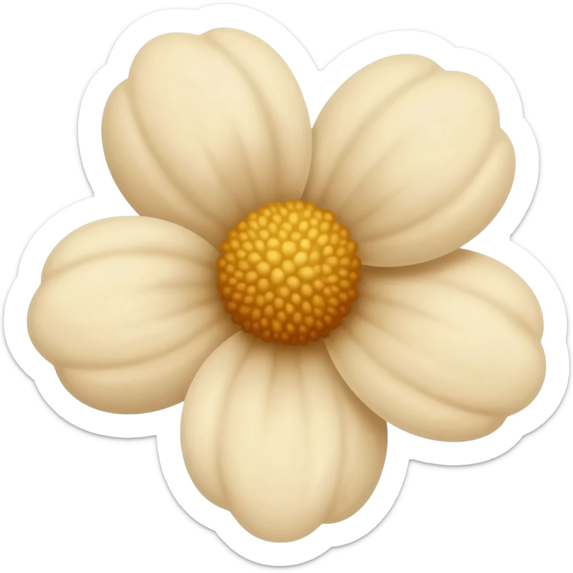 flower vintage sticker