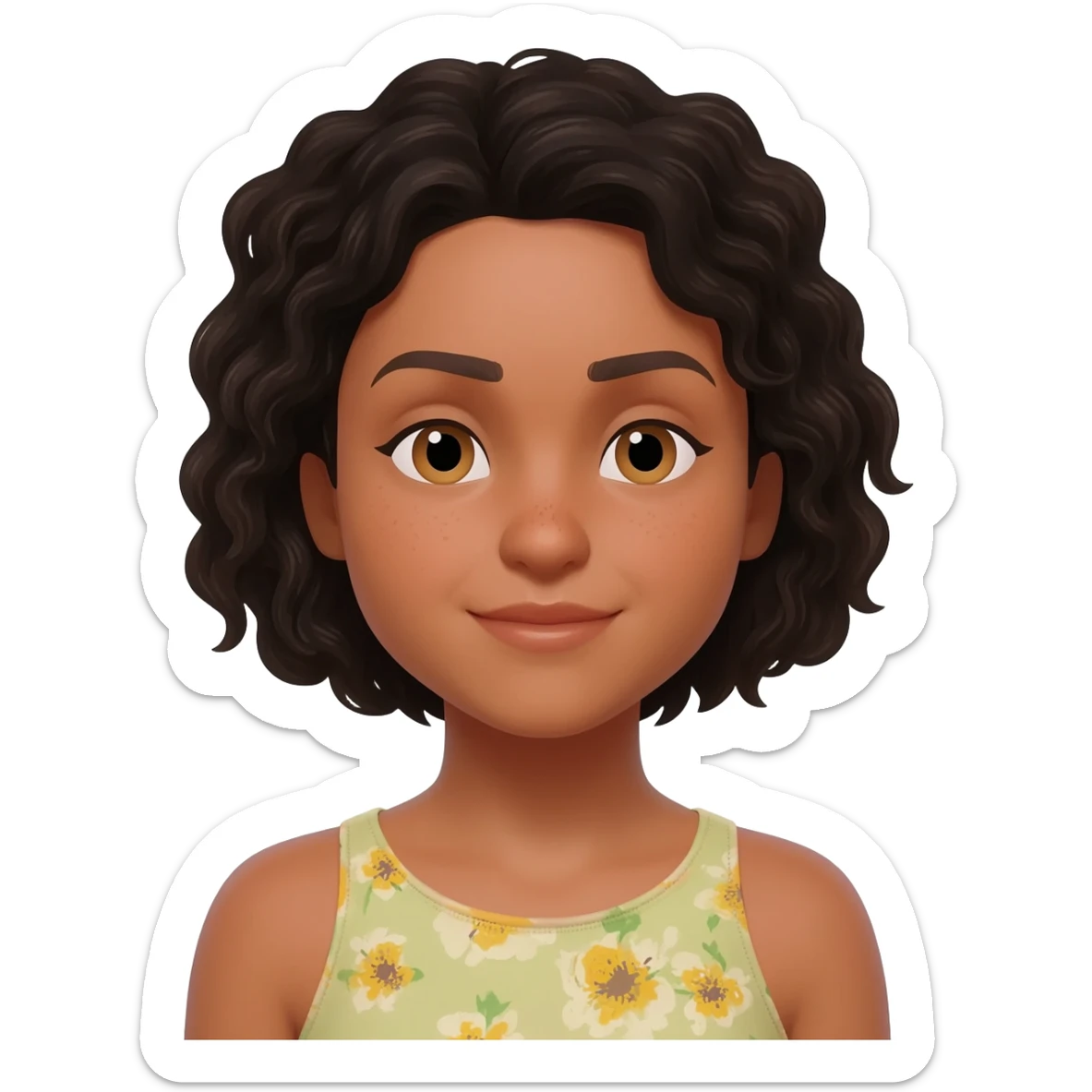 25 year old girl Jubilee Sabino sticker