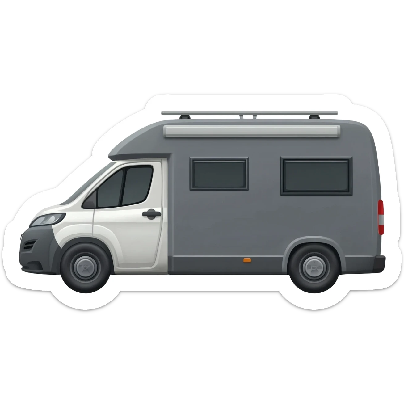 2026 Fiat Ducato camper van grey sticker