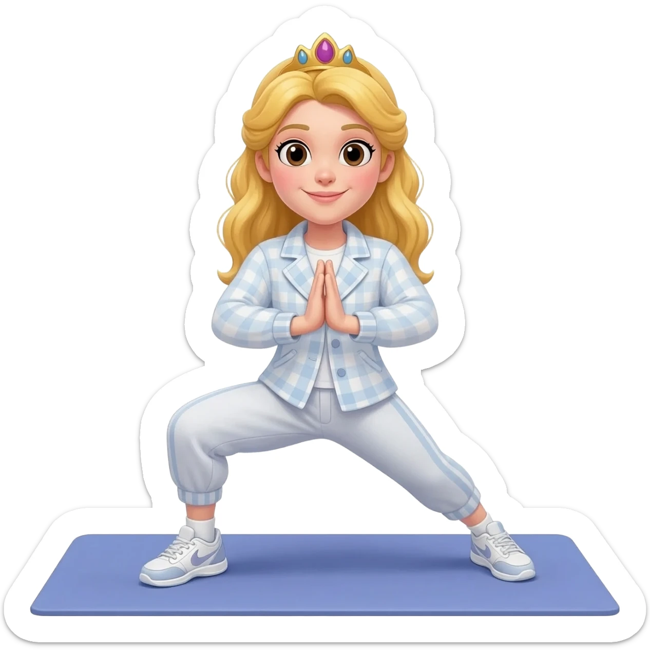 Princess aerobics is my go off too in water princ sticker