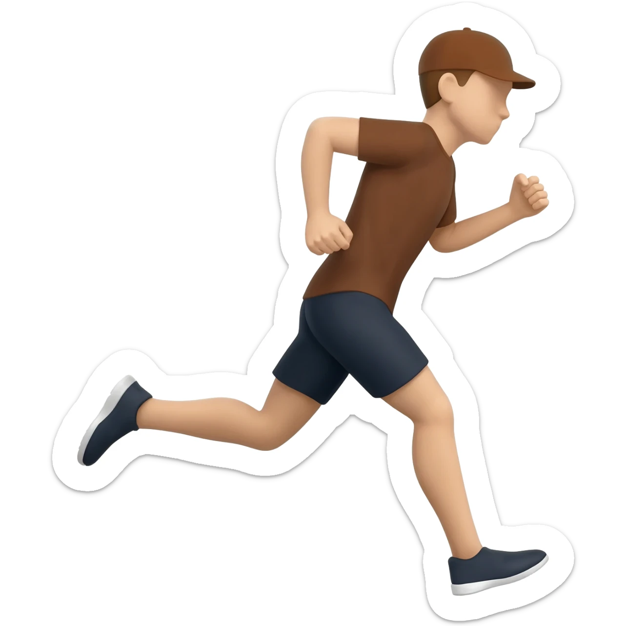 running sticker