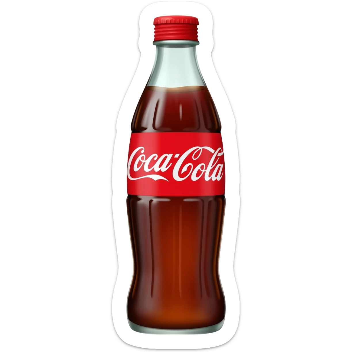 coca cola bottle sticker