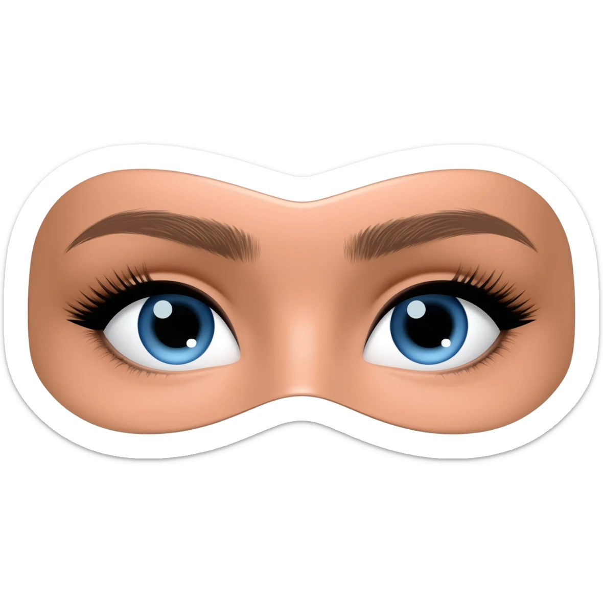 mascara feye sticker