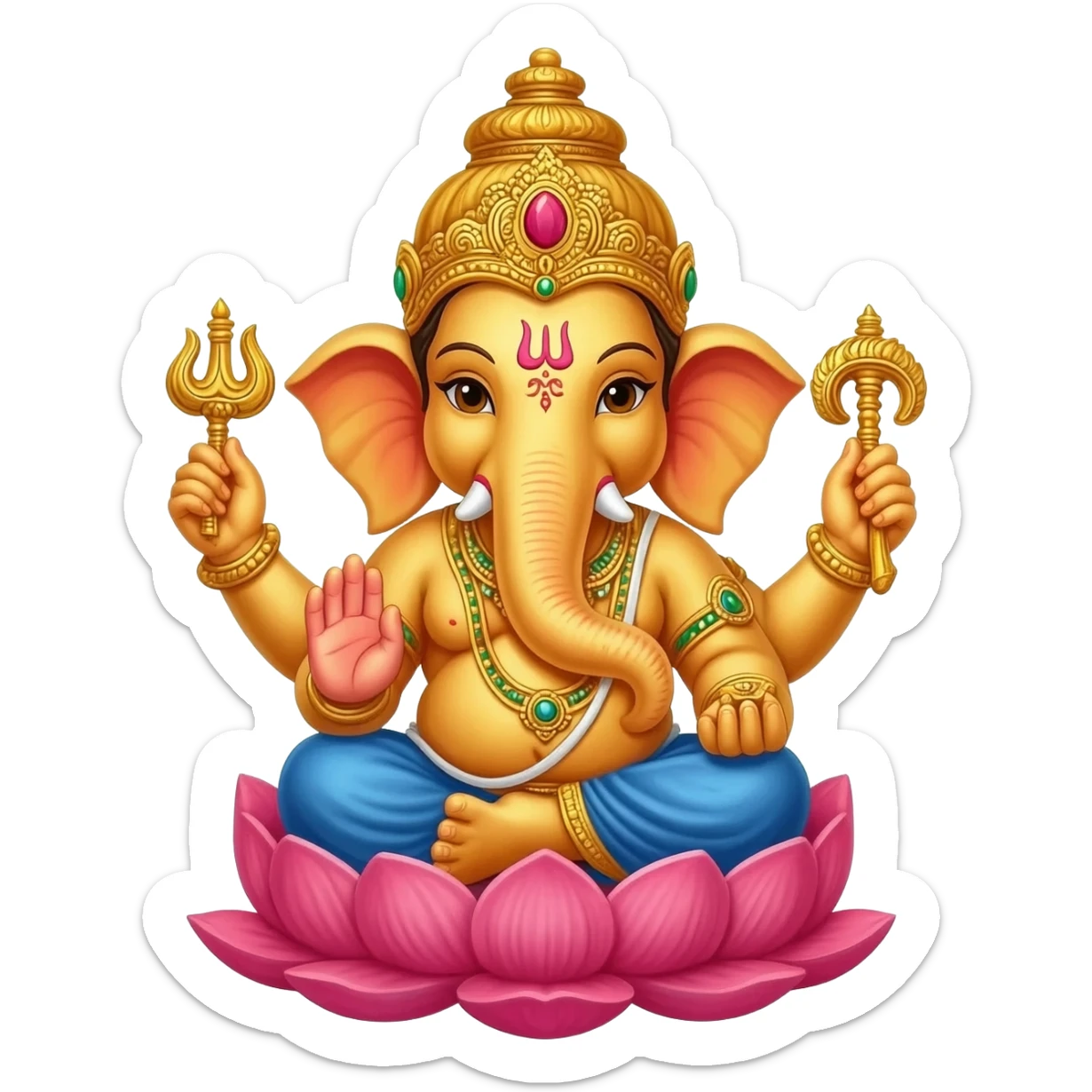 Lord ganesha sticker