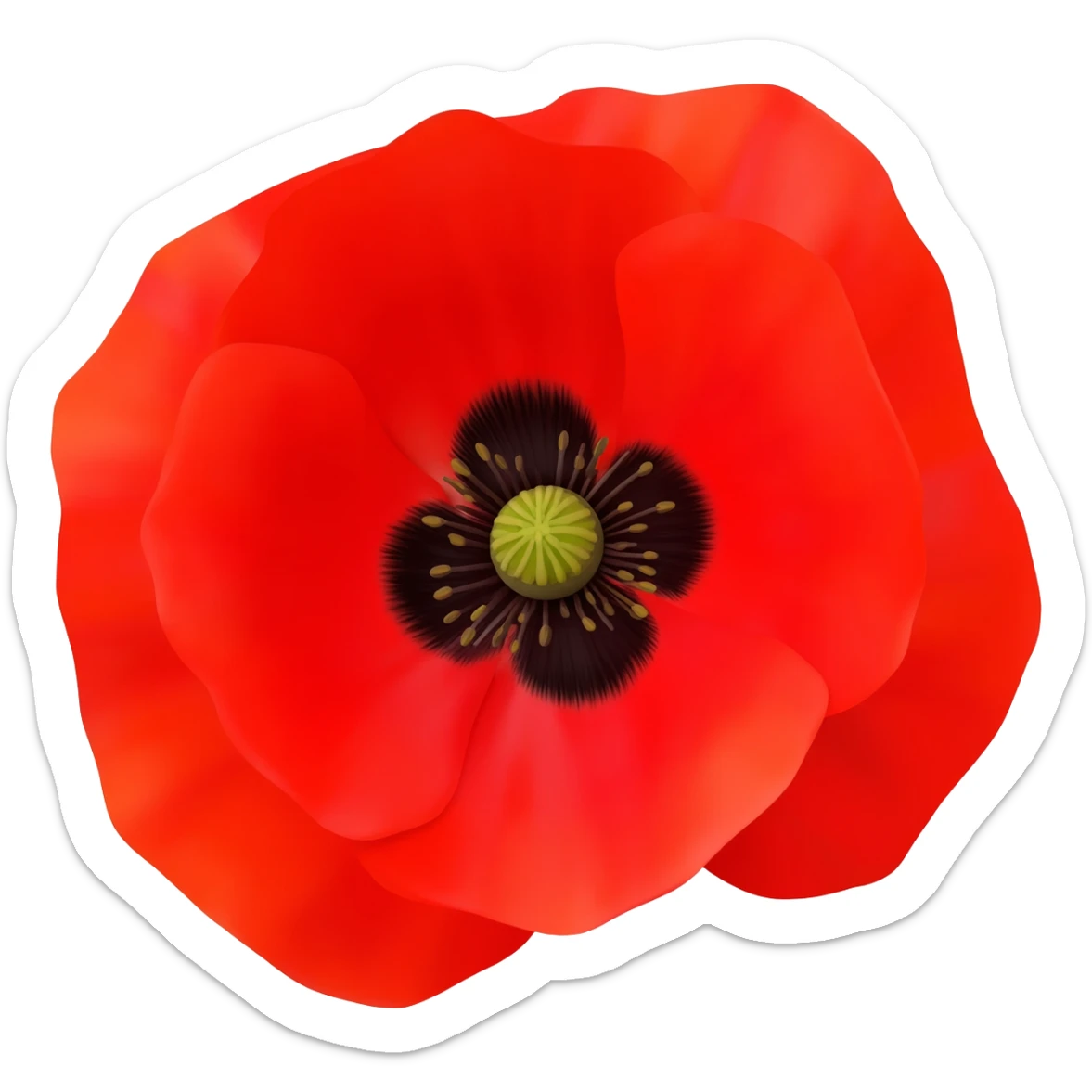 World War I symbol sticker