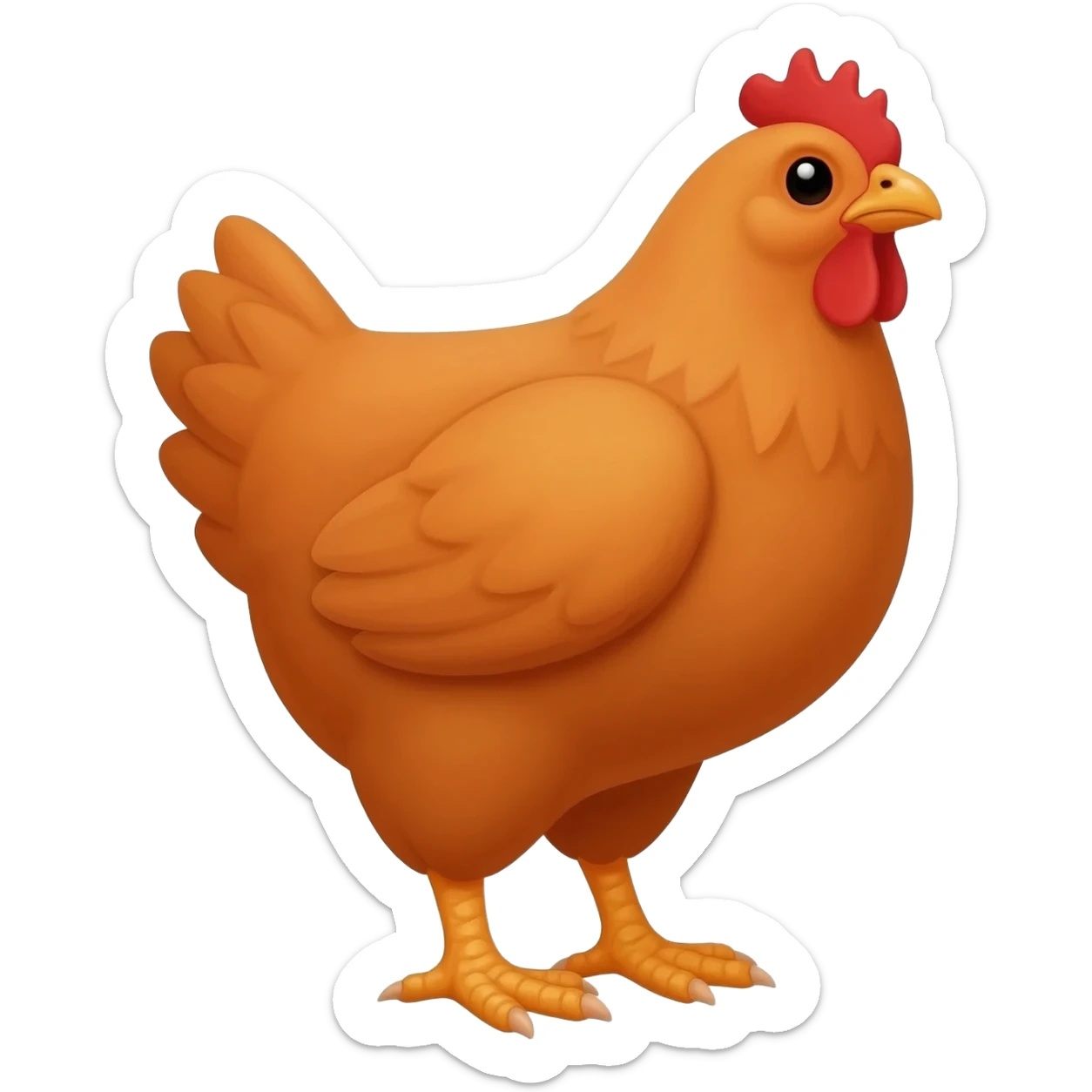 Please create my emoji channel my name channel is spring chicken fun! Chicken have оранжевый skin sticker