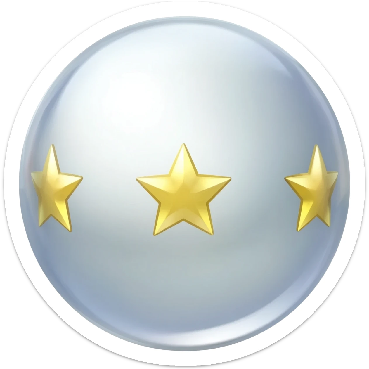 Un emoji de la esfera de dragón de 4 estrellas sticker