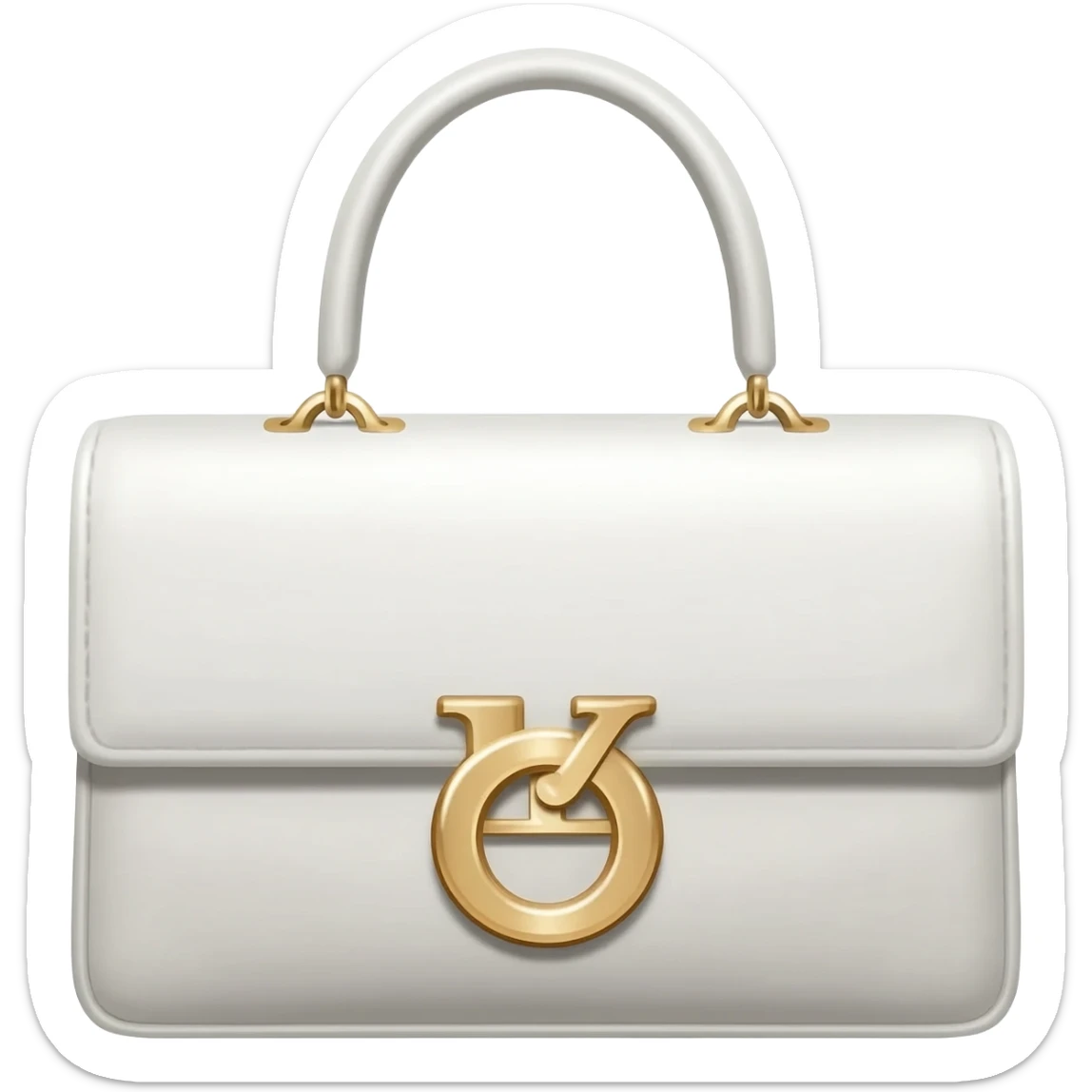 white lady dior bag sticker