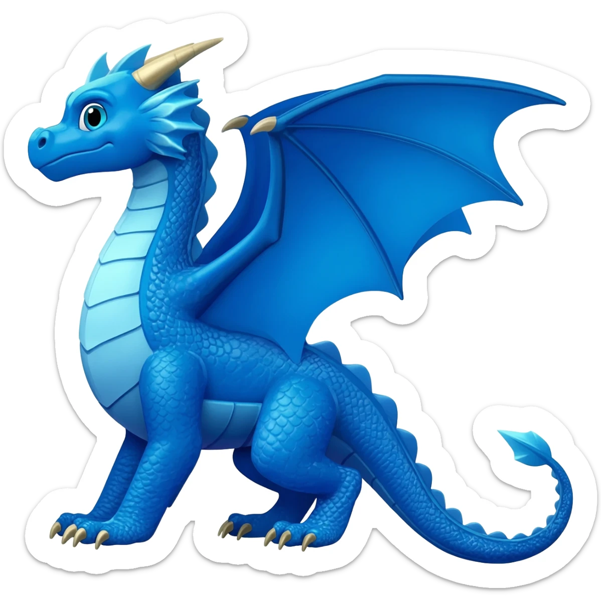 Dragao azul 🐉 sticker