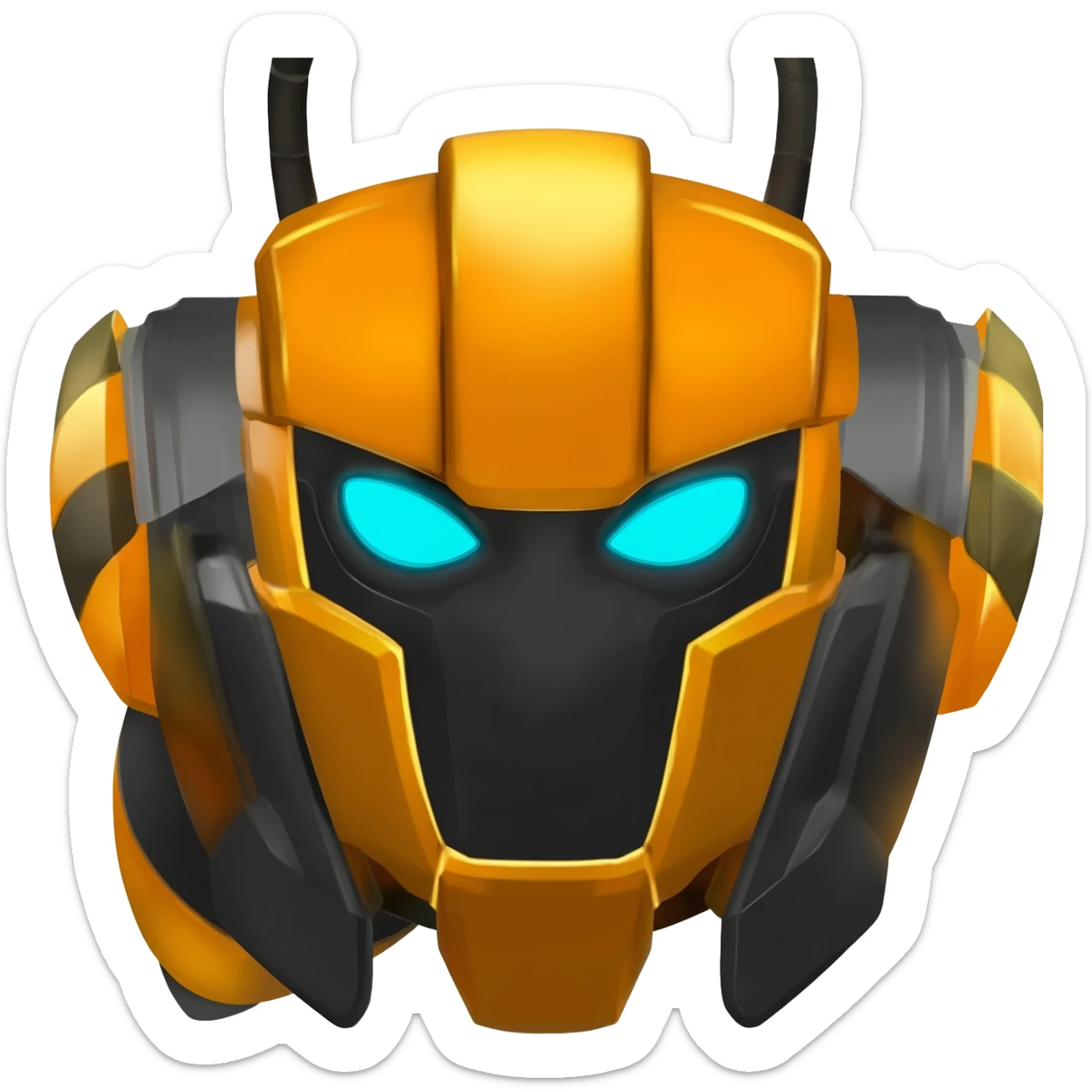 Bumblebee transformers sticker