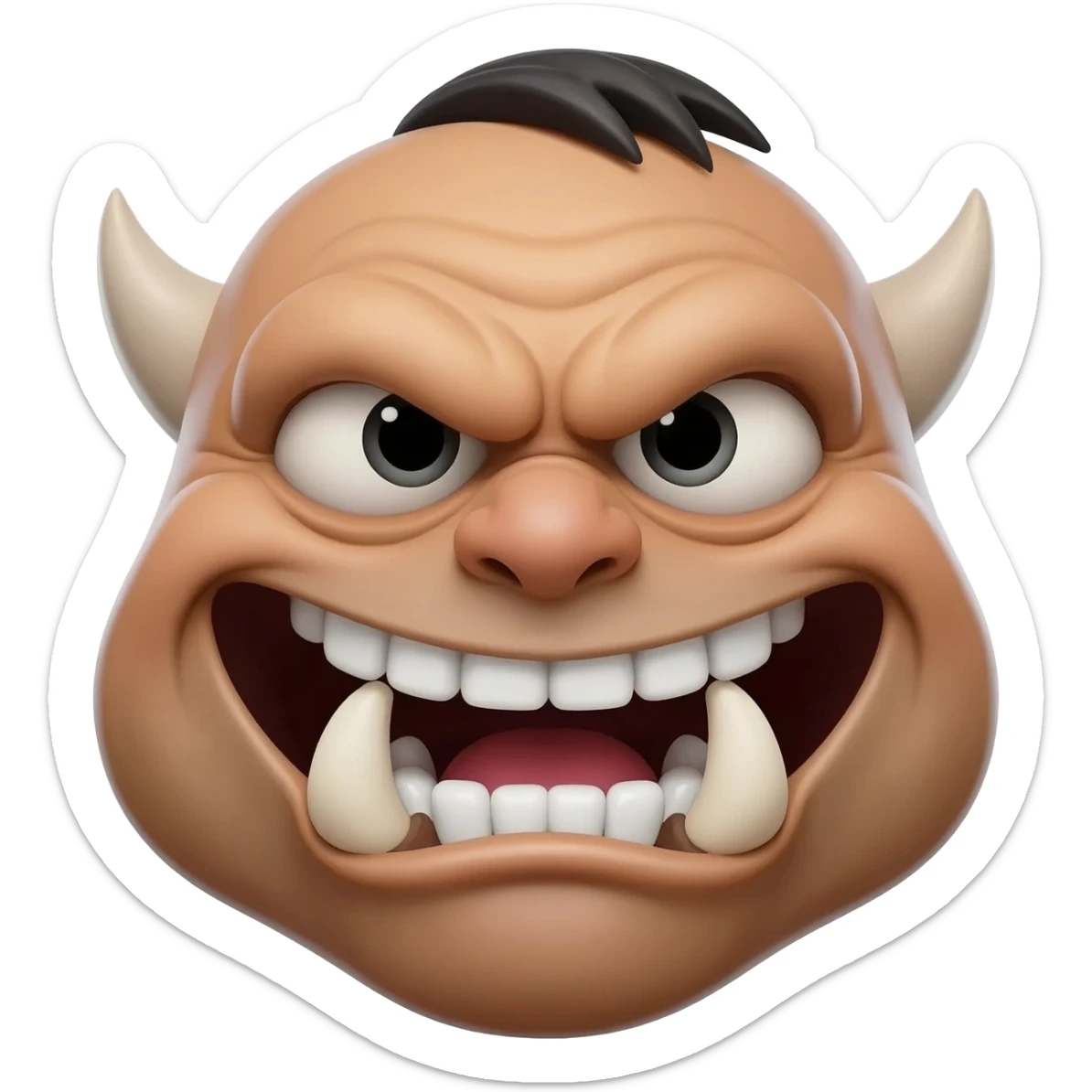 Troll face sticker