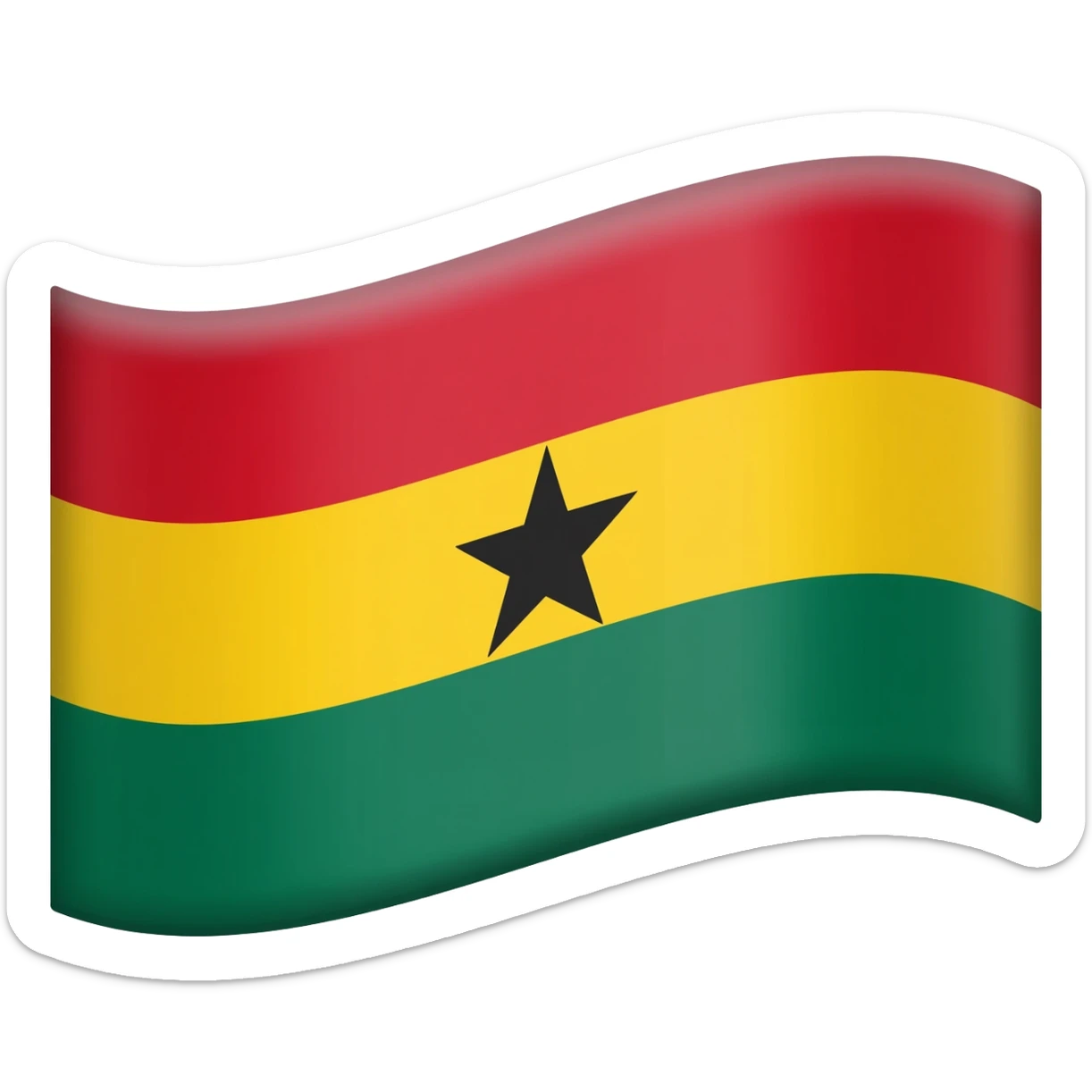 Flag of Ghana sticker