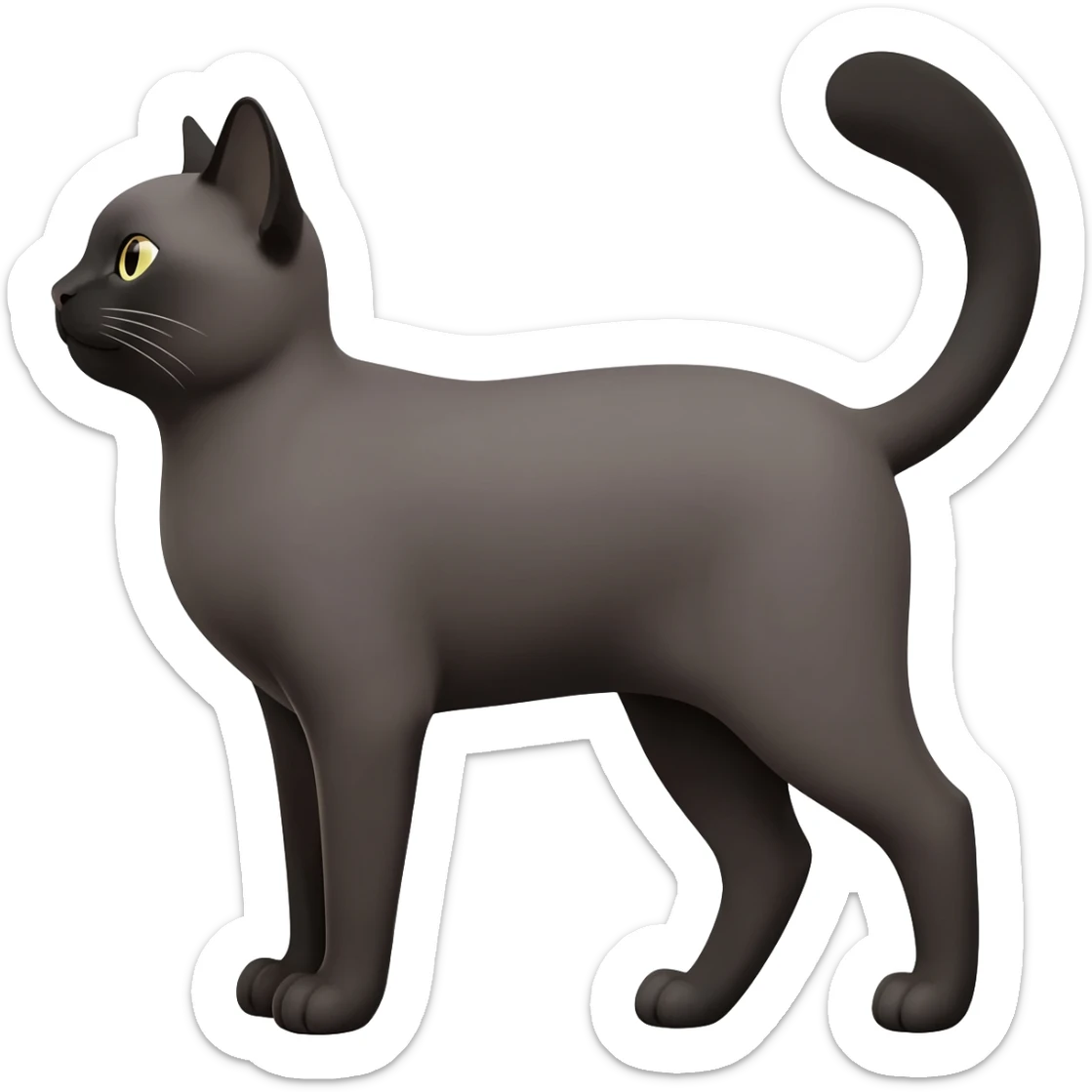 cat shows class sticker