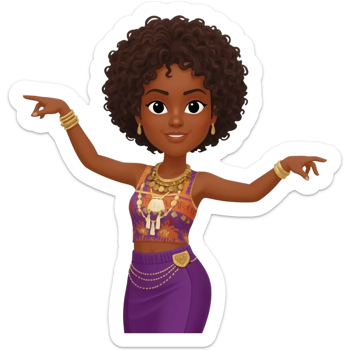 Gonemili Grace che balla sticker