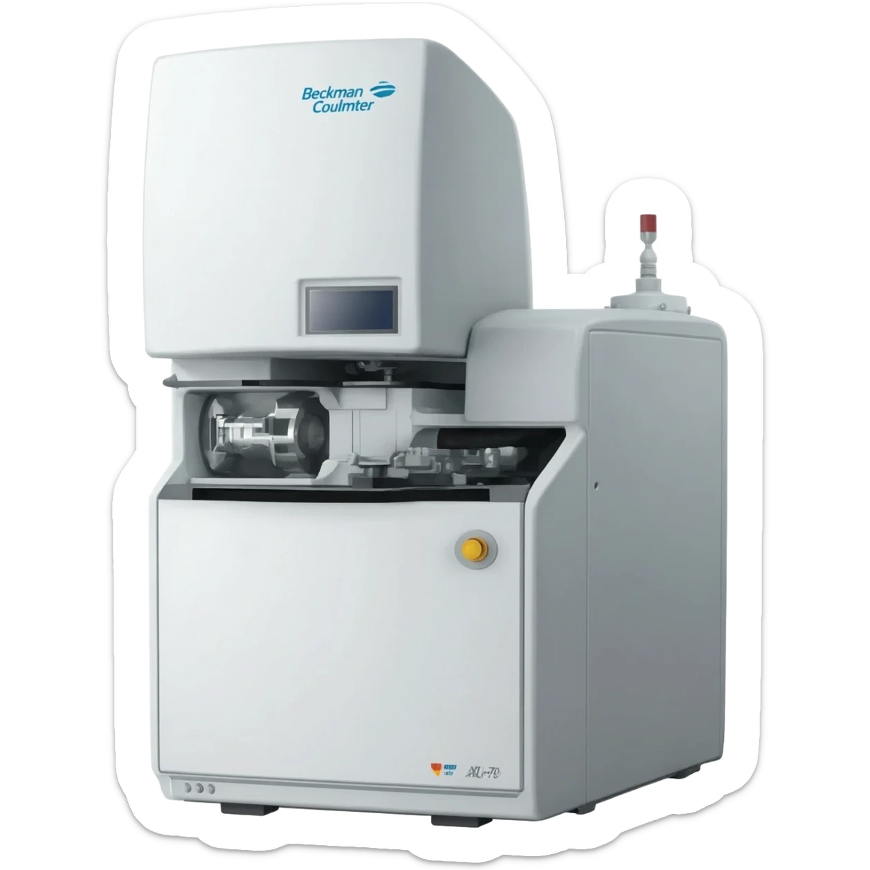 beckman coulter optima xli-70 auc analytical ultracentrifuge sticker