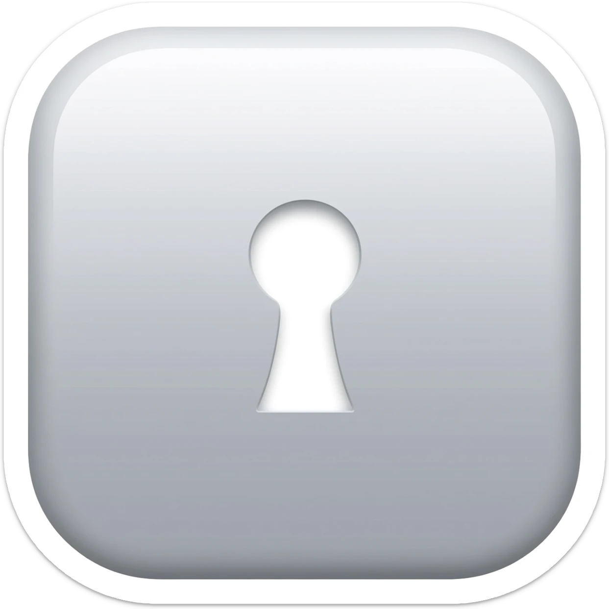 ipad lock screen icon sticker