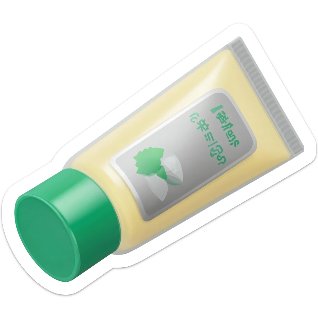 Toothpaste emoji sticker