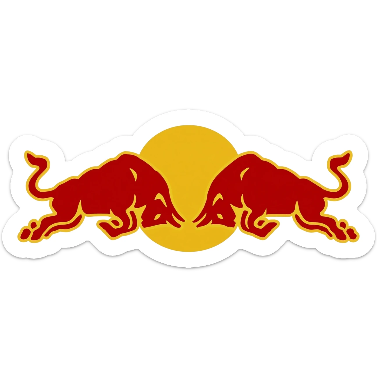 redbull f1 logo sticker