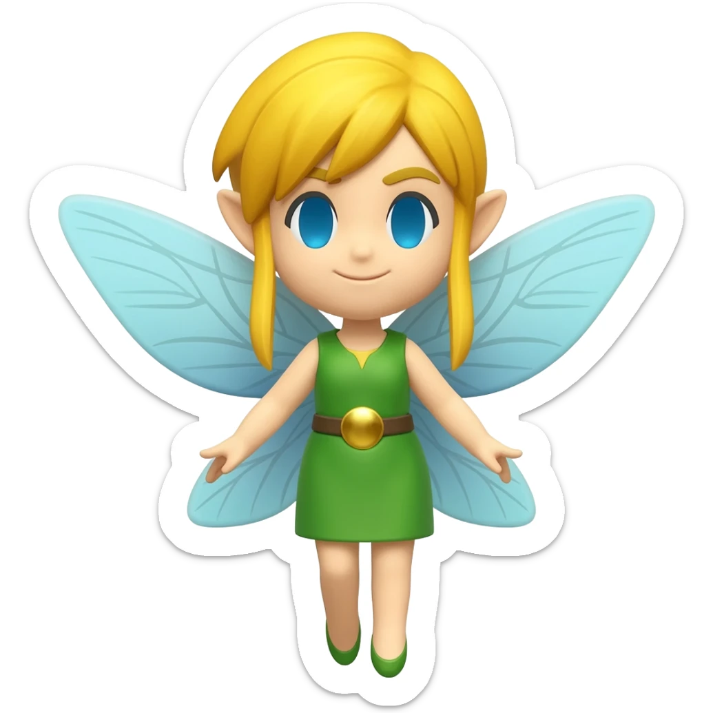Legend of Zelda fairy sticker