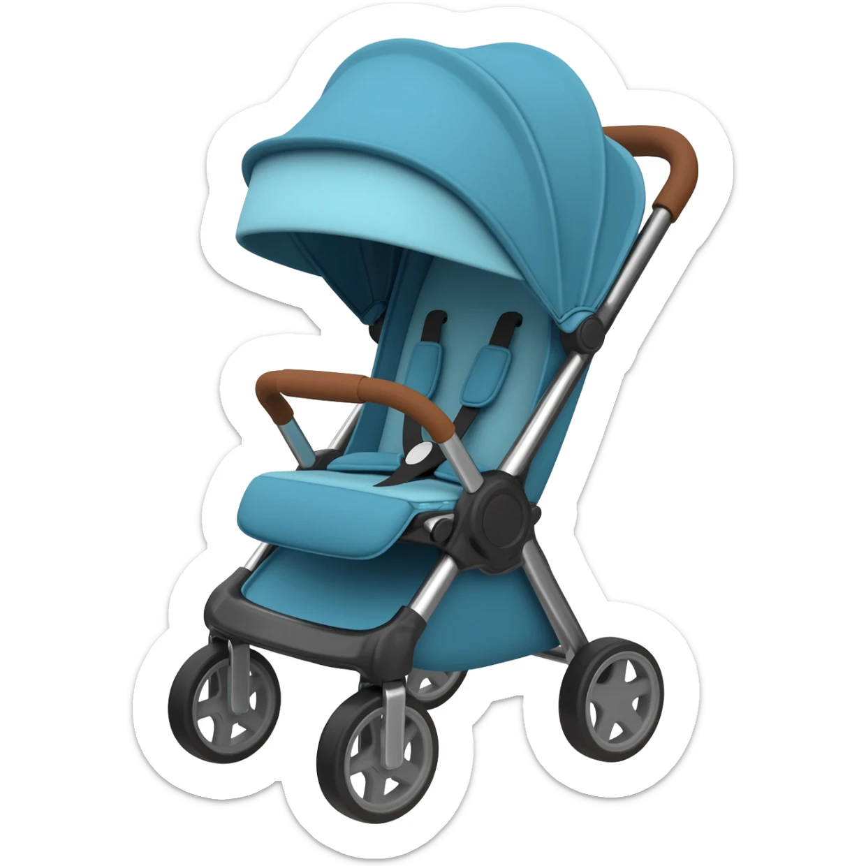 Xe đẩy em bé sticker