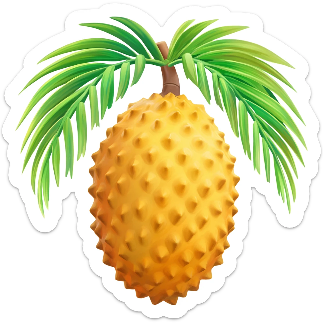 Nipa palm fruit sticker