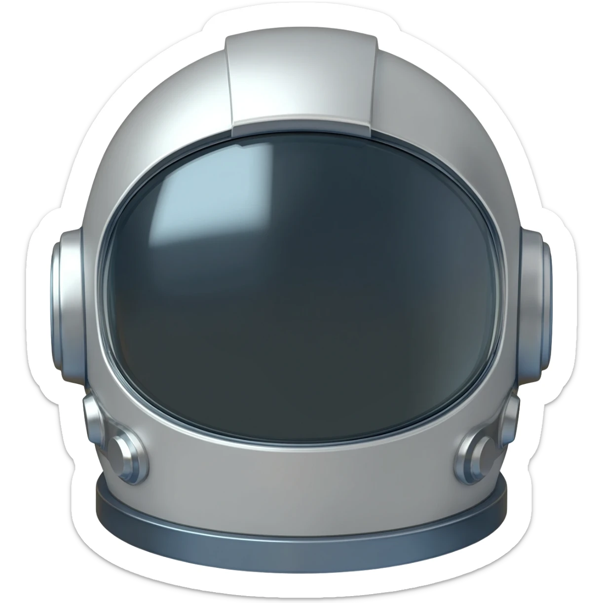 astronaut helmet sticker
