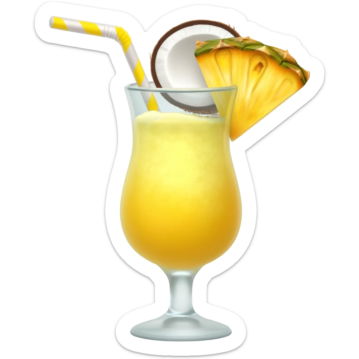 pina colada sticker