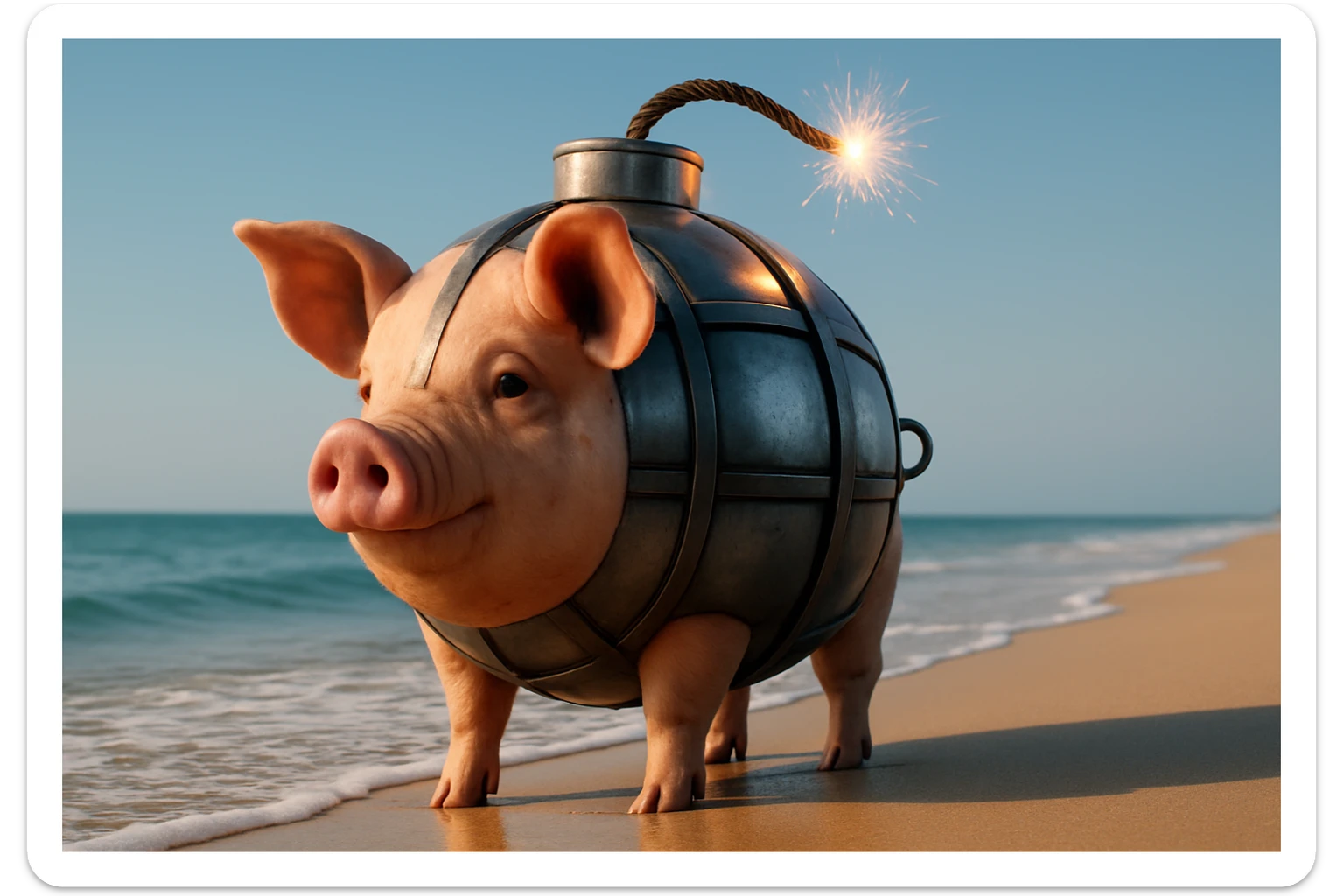 crea una fotografia ratio 16.9 identica a esta no debes cambiar nada solo darmela en estilo Foto hiper realista,no debes agrgar elementos ni letras todo debe permanecer igual y con la isma paleta de colores y expresiones.puede arreglar unpoco parta qsean mas vivos los colores sticker