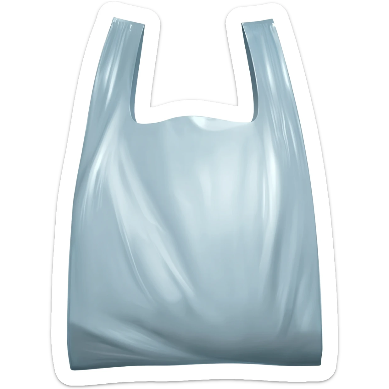 plastic bag sticker