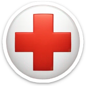 red cross sticker