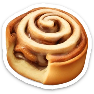 cinnamon roll sticker