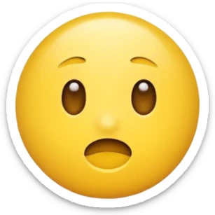 😂😮 mische die zwei emojis (von apple) so das bis auf dem mund alles so ist wie beim ersten und der mund ist wie der zweite, es sollen genau die selben gelben emojis sein keine menschen sticker