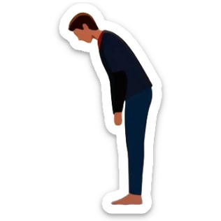 Bow on the shit sticker